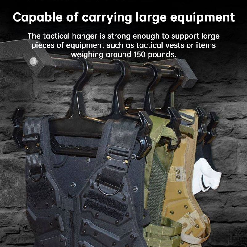 Heavy-Duty Gear Rack, Hunting Tactical Vest, Pendant, Diving Suit, Paintball & Airsoft Equipment Display.