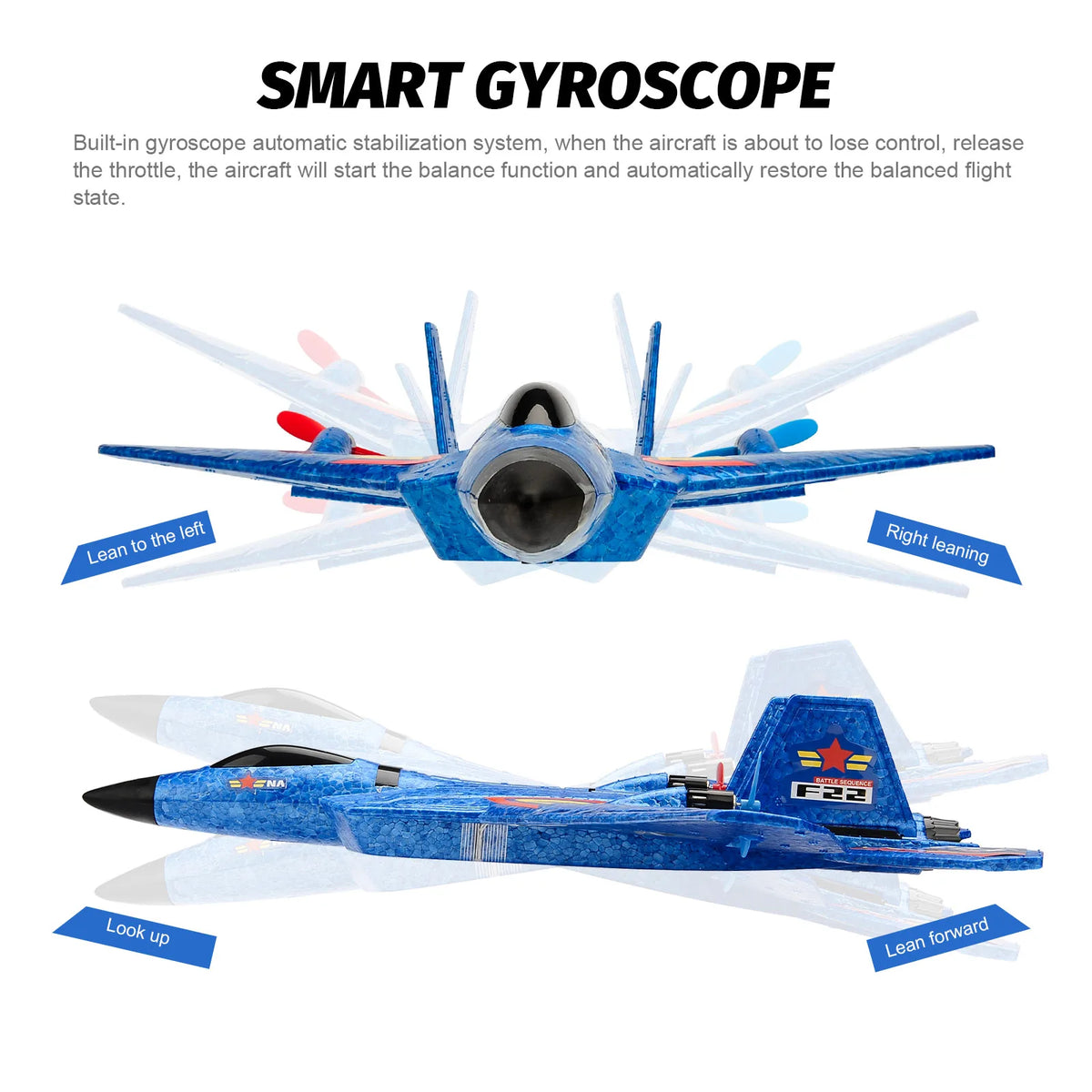 RC Flugzeug F22 raptor Hubschrauber Fernbedienung flugzeug 2,4G Flugzeug Fernbedienung EPP Schaum flugzeug Kinder spielzeug