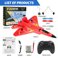 RC Flugzeug F22 raptor Hubschrauber Fernbedienung flugzeug 2,4G Flugzeug Fernbedienung EPP Schaum flugzeug Kinder spielzeug