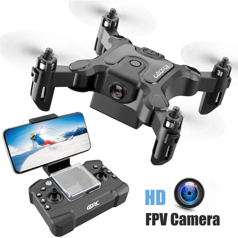 4DRC V2 Mini Drone – HD Camera WiFi FPV Foldable Quadcopter with Altitude Hold