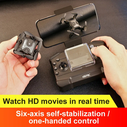 4DRC V2 Mini Drone – HD Camera WiFi FPV Foldable Quadcopter with Altitude Hold